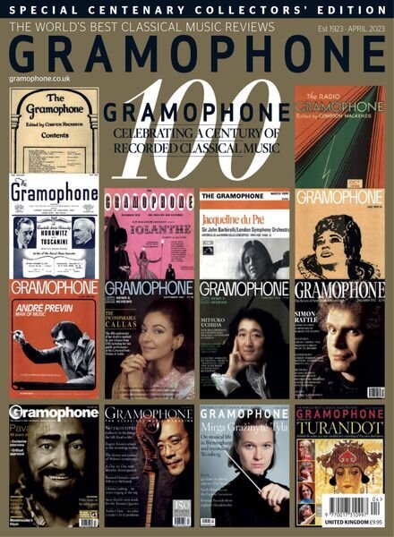 Gramophone – April 2023 Cover