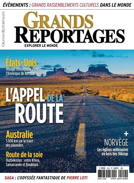 Grands Reportages – mars 2023 Cover