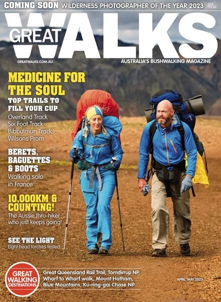 Great Walks – April 2023 Cover