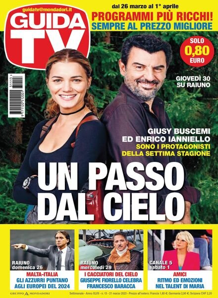 GuidaTV – 21 marzo 2023 Cover
