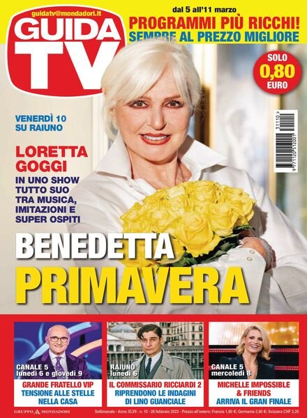 GuidaTV – 28 febbraio 2023 Cover