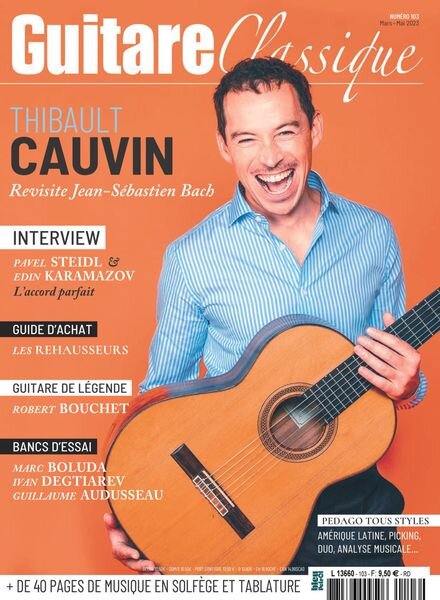 Guitare Classique – Mars-Mai 2023 Cover