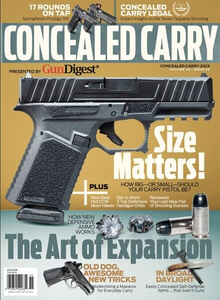 Gun Digest – Concealed Carry 2023 Cover