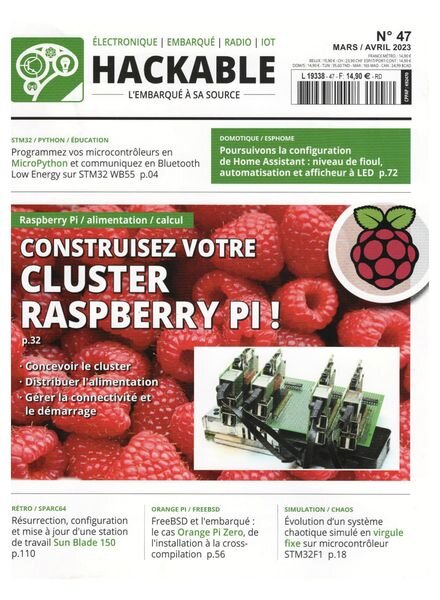 Hackable Magazine – Mars-Avril 2023 Cover