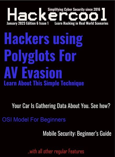Hackercool – January 2023 Cover