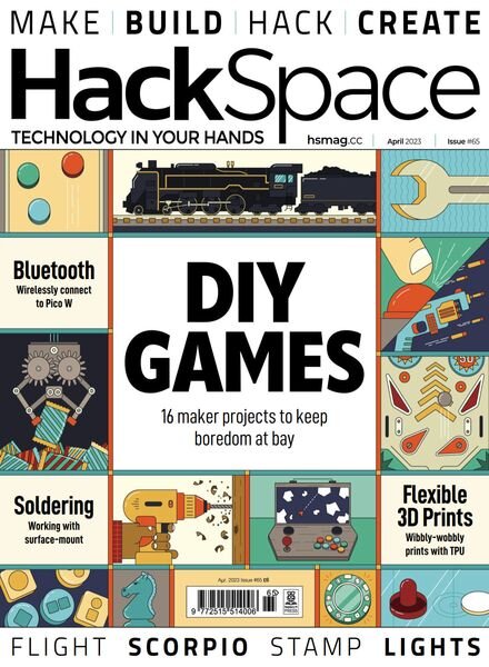 HackSpace – April 2023 Cover