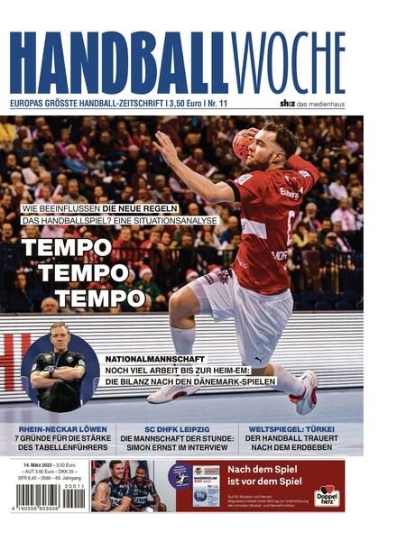 Handballwoche – 14 Marz 2023 Cover