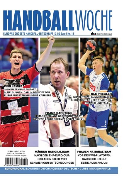 Handballwoche – 21 Marz 2023 Cover