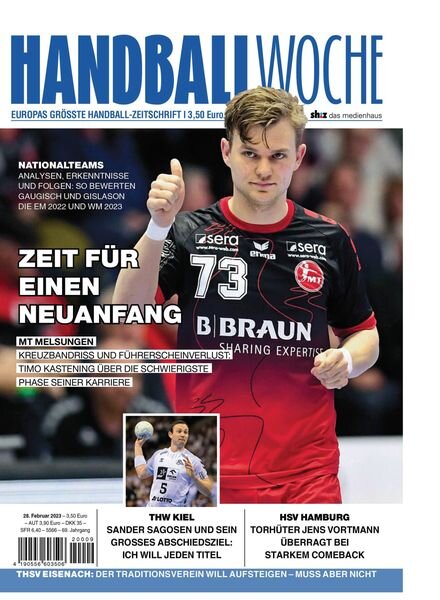 Handballwoche – 28 Februar 2023 Cover