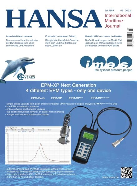 Hansa – Nr 3 2023 Cover