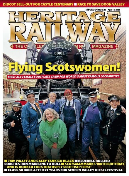 Heritage Railway – March 14 2023 Cover