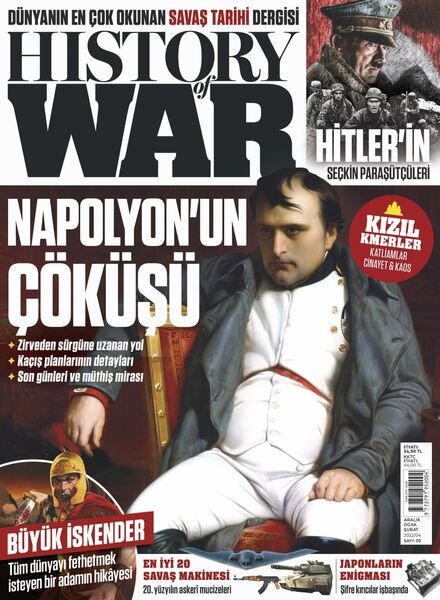 History of War Turkiye – Mart 2023 Cover