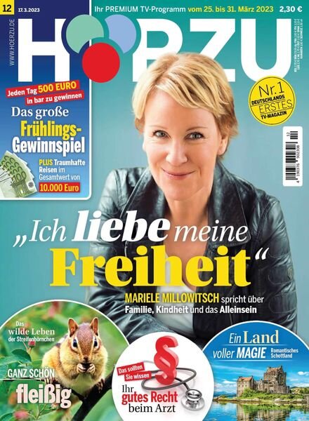HORZU – 17 Marz 2023 Cover