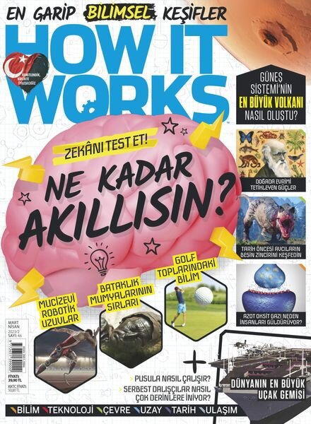 How It Works Turkey – Mart 2023 Cover