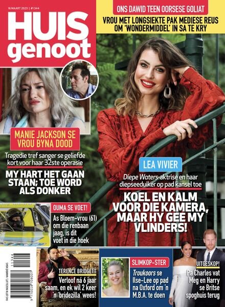 Huisgenoot – 16 Maart 2023 Cover