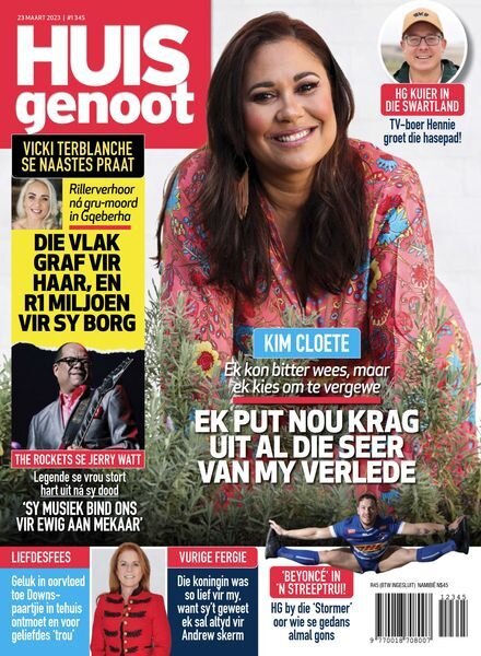 Huisgenoot – 23 Maart 2023 Cover