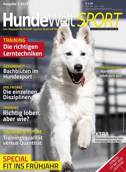 HundeWelt Sport – Nr 1 2023 Cover