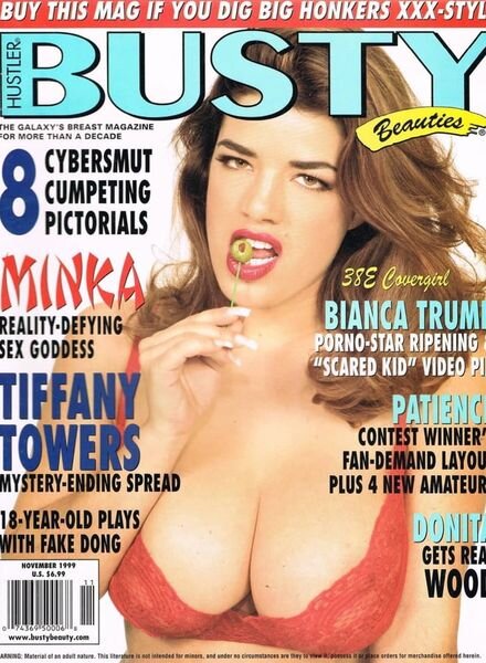 Hustler Busty Beauties – November 1999 Cover