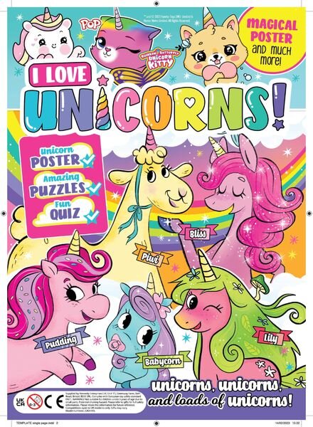 I Love Unicorns – 09 March 2023 Cover