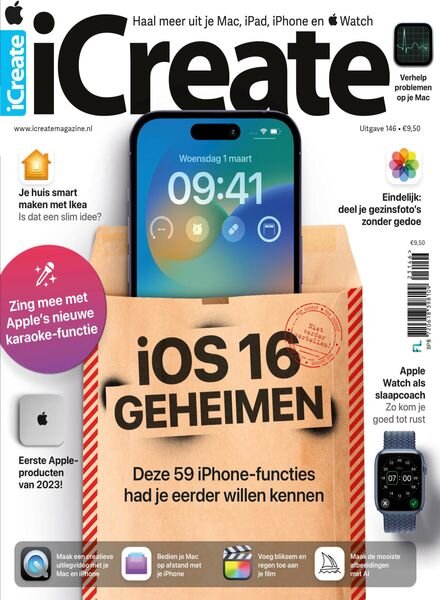 iCreate Netherlands – februari 2023 Cover