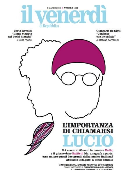 Il Venerdi di Repubblica – 3 Marzo 2023 Cover