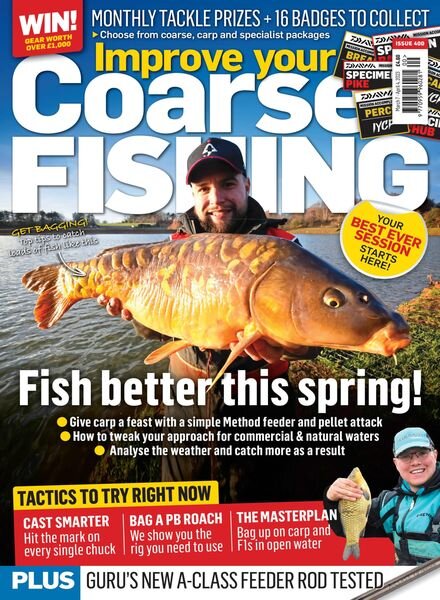 Improve Your Coarse Fishing – March 2023 Cover