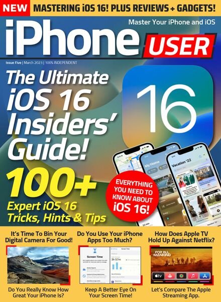 iPhone User – Issue 5 – March 2023 Cover