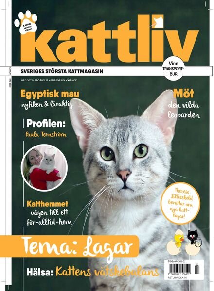 Kattliv – mars 2023 Cover