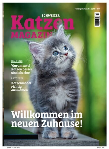 Katzen Magazin – Marz 2023 Cover