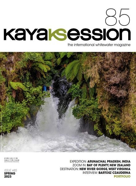 Kayak Session Magazine – March 2023 Cover