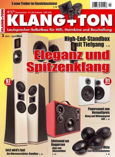 KLANG+TON – Marz 2023 Cover