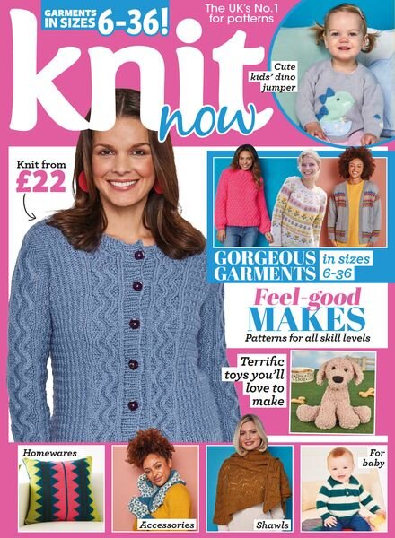 Knit Now – Issue 152 – February 2023 Cover