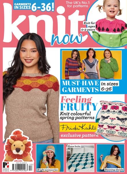 Knit Now – Issue 153 – March 2023 Cover
