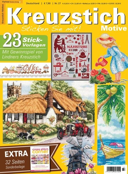 Kreuzstich Motive – Marz 2023 Cover