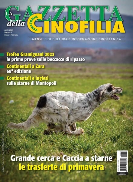 La Gazzetta Della Cinofilia Venatoria – aprile 2023 Cover