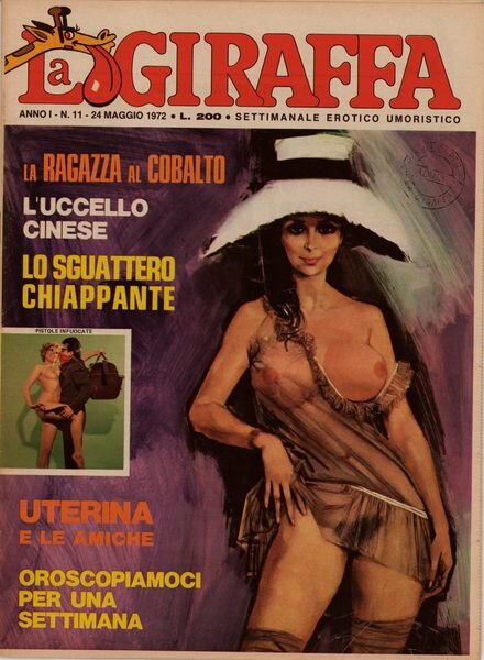 La Giraffa – n 11 – 24 Maggio 1972 Cover