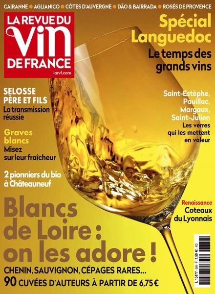 La Revue du Vin de France – mars 2023 Cover