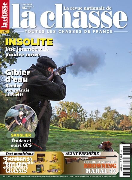 La Revue Nationale de la Chasse – avril 2023 Cover