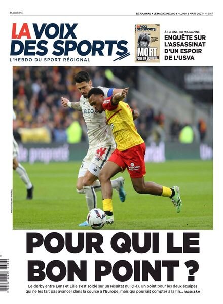 La Voix des Sports – 06 mars 2023 Cover