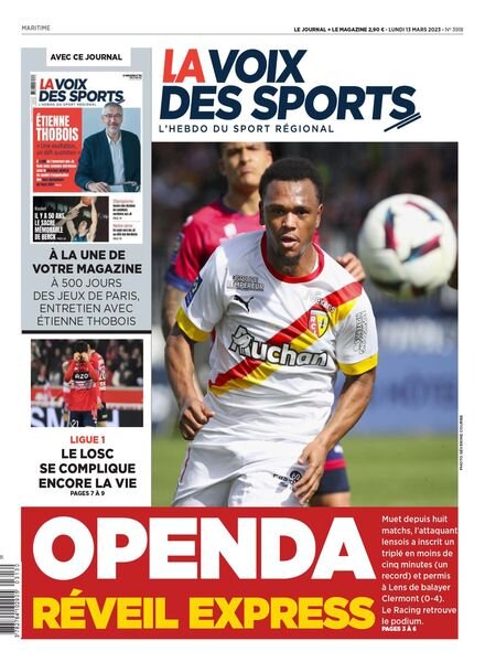 La Voix des Sports – 13 mars 2023 Cover