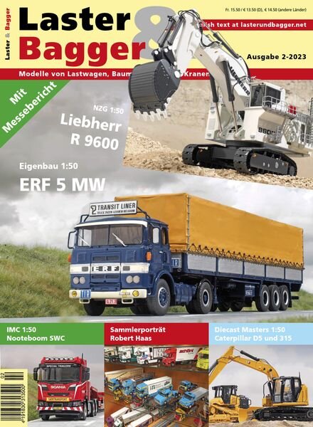 Laster Bagger – Marz 2023 Cover