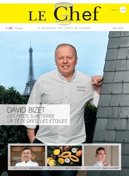 Le Chef – Mars 2023 Cover