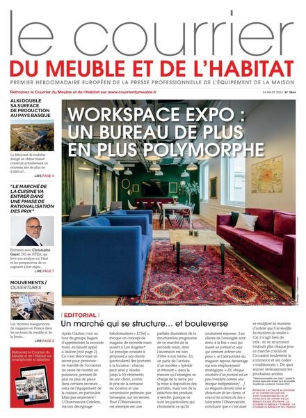 Le courrier du meuble et de l’habitat – mars 2023 Cover