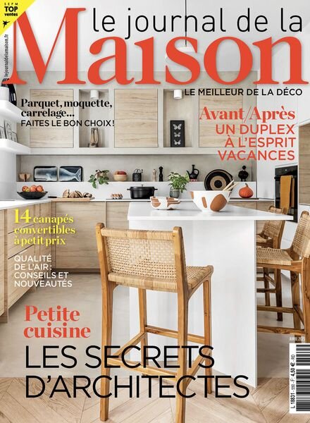 Le Journal de la Maison – avril 2023 Cover
