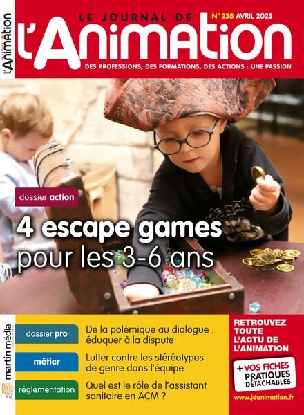Le Journal de l’Animation – Avril 2023 Cover