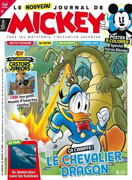 Le Journal de Mickey – 22 fevrier 2023 Cover