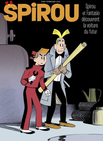 Le Journal de Spirou – 15 Mars 2023 Cover