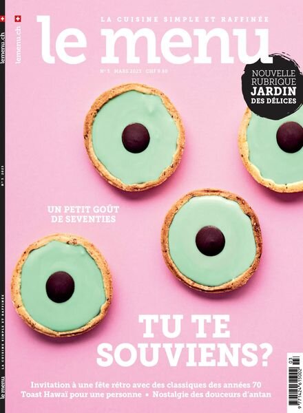 le menu edition francaise – fevrier 2023 Cover