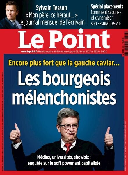 Le Point – 23 fevrier 2023 Cover