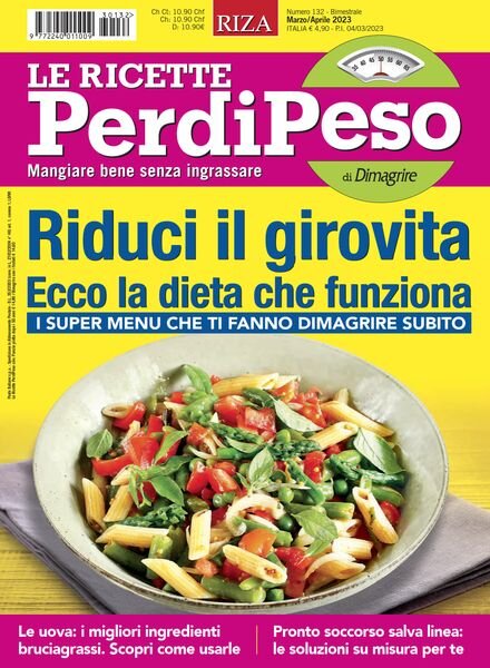 Le Ricette PerdiPeso – Marzo-Aprile 2023 Cover